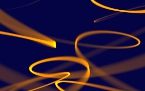 Filament close-up artwork, background or abstract fire poster