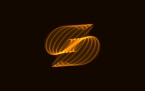 Orange abstract logo generator